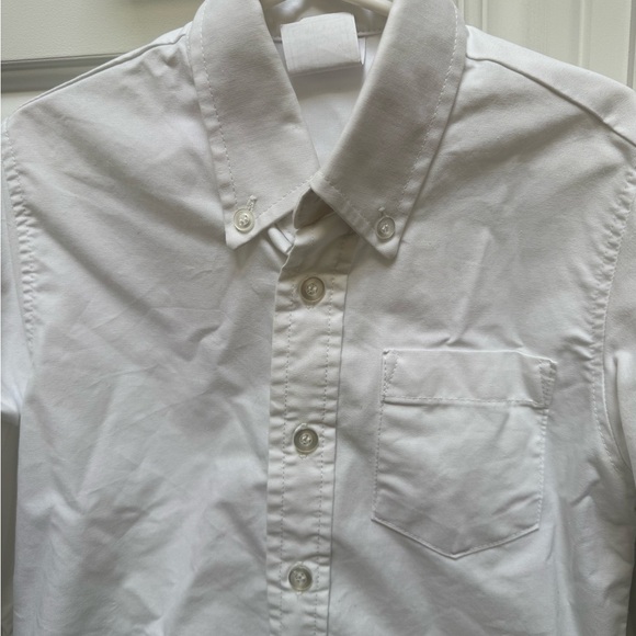 EUC Kids White Button Up Shirt Uniform size 6 - Picture 5 of 5